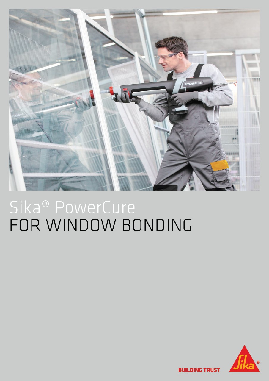 Sika® PowerCure for Window Bonding brochure