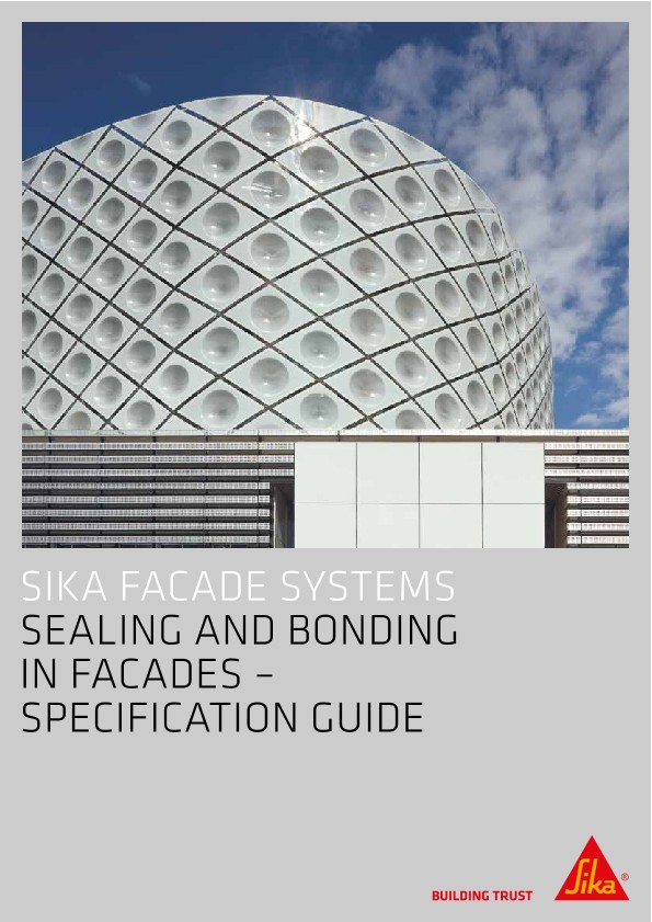 Sealing & Bonding in Facades - Specification Guide