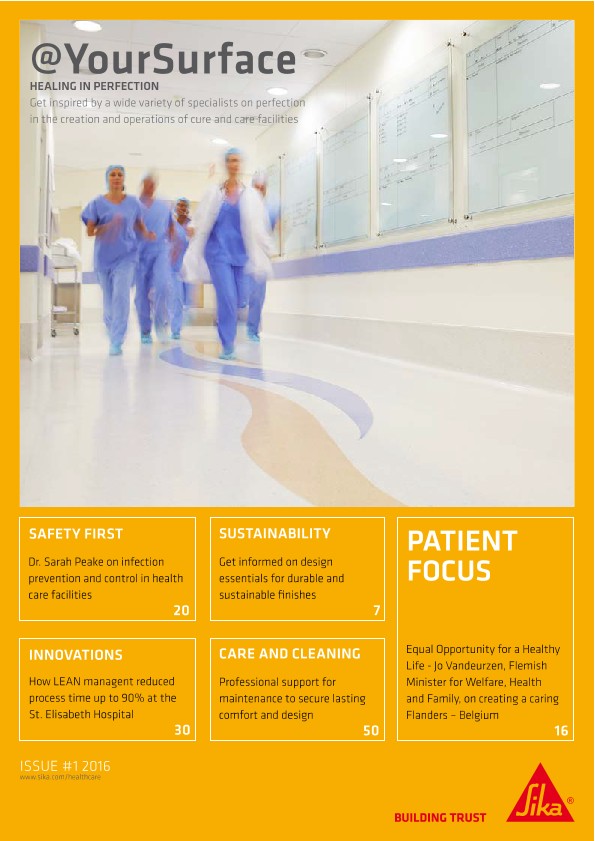Sika Surface Healthcare Magazine