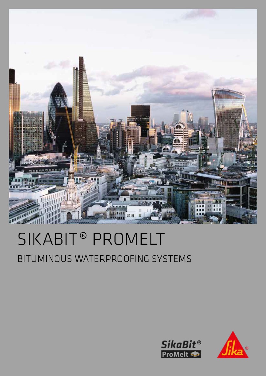SikaBit ProMelt Structural Hot Melt Waterproofing