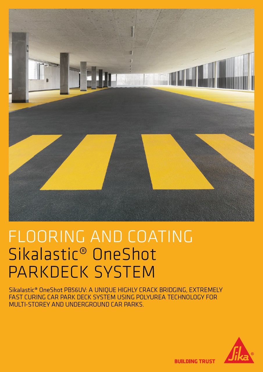 Sikalastic OneShot Parkdeck Flooring Systems