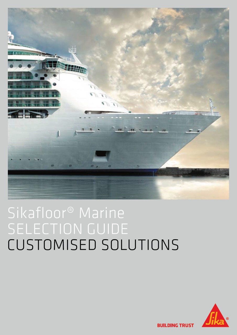 Sikafloor® Marine Selection Guide - Customised Solutions