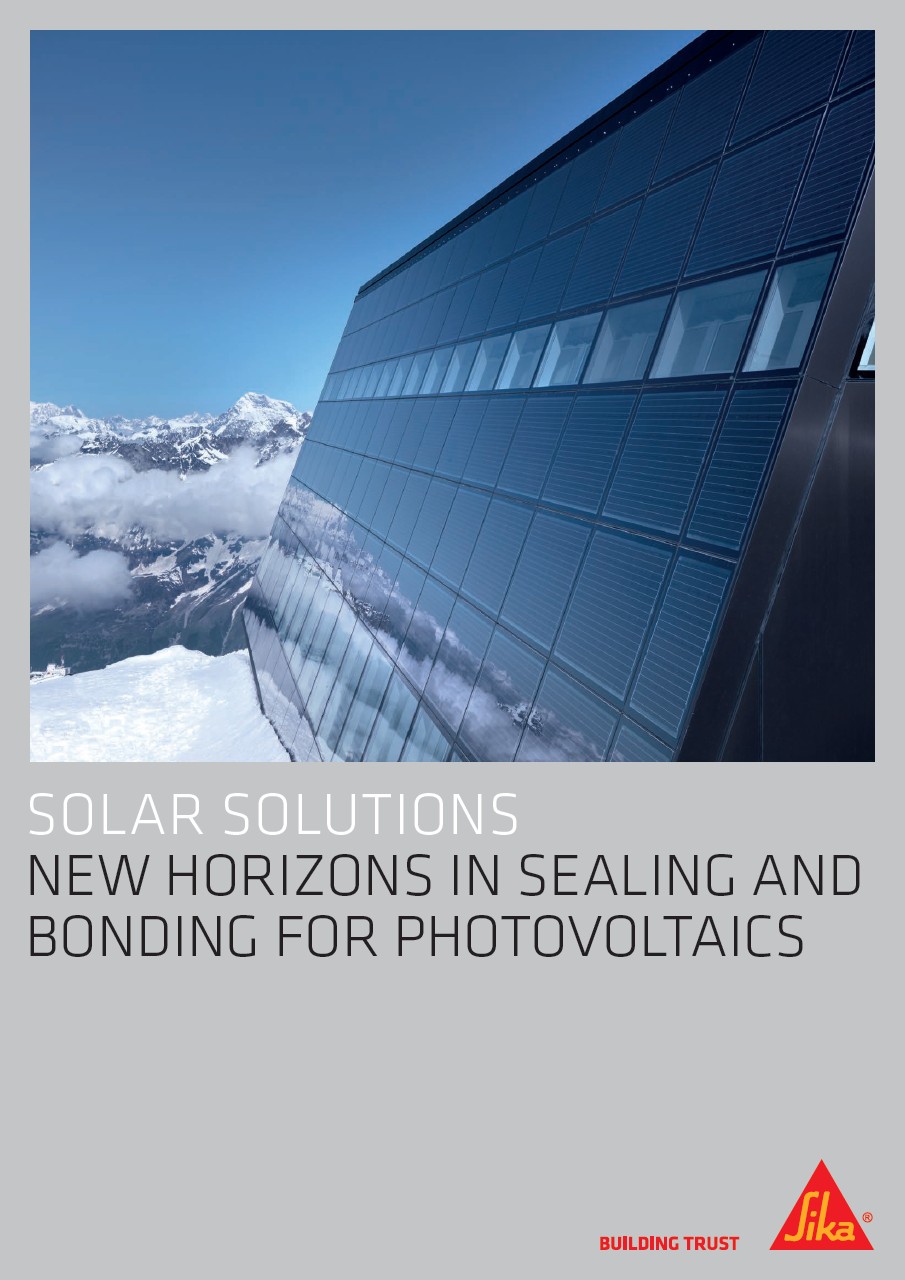 Solar Solutions - New Horizons in Sealing and Bonding for Photovoltaics