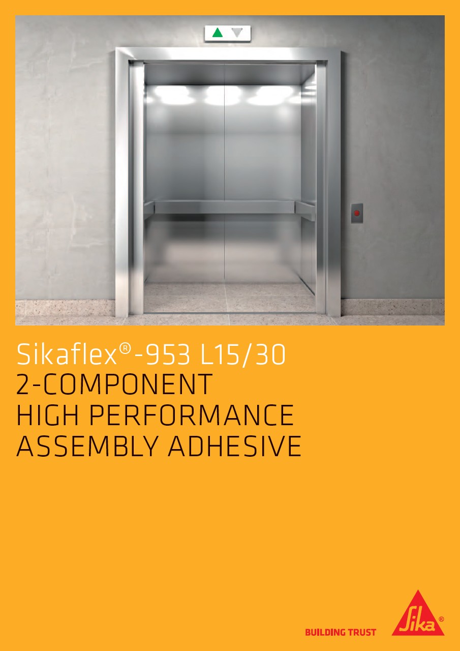 Sikaflex®-953 L15/30 - 2-Component High Performance Assembly Adhesive