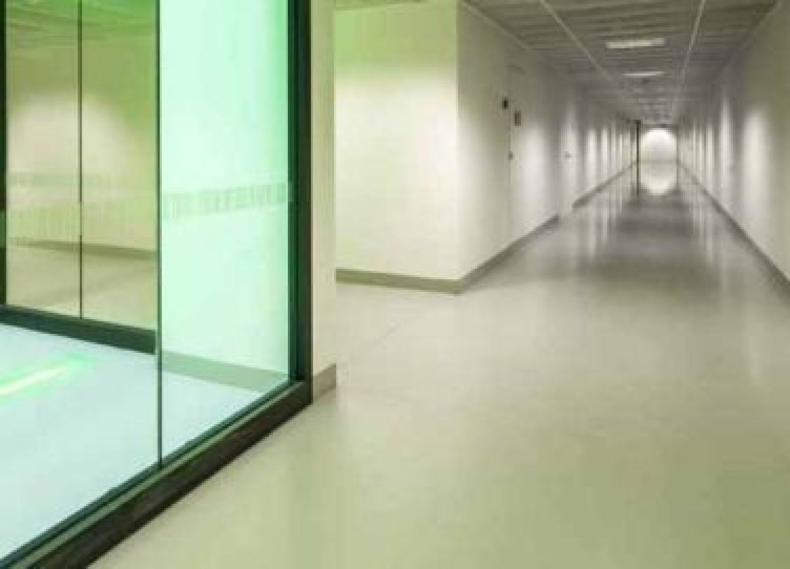 Seamless flooring for hygiene