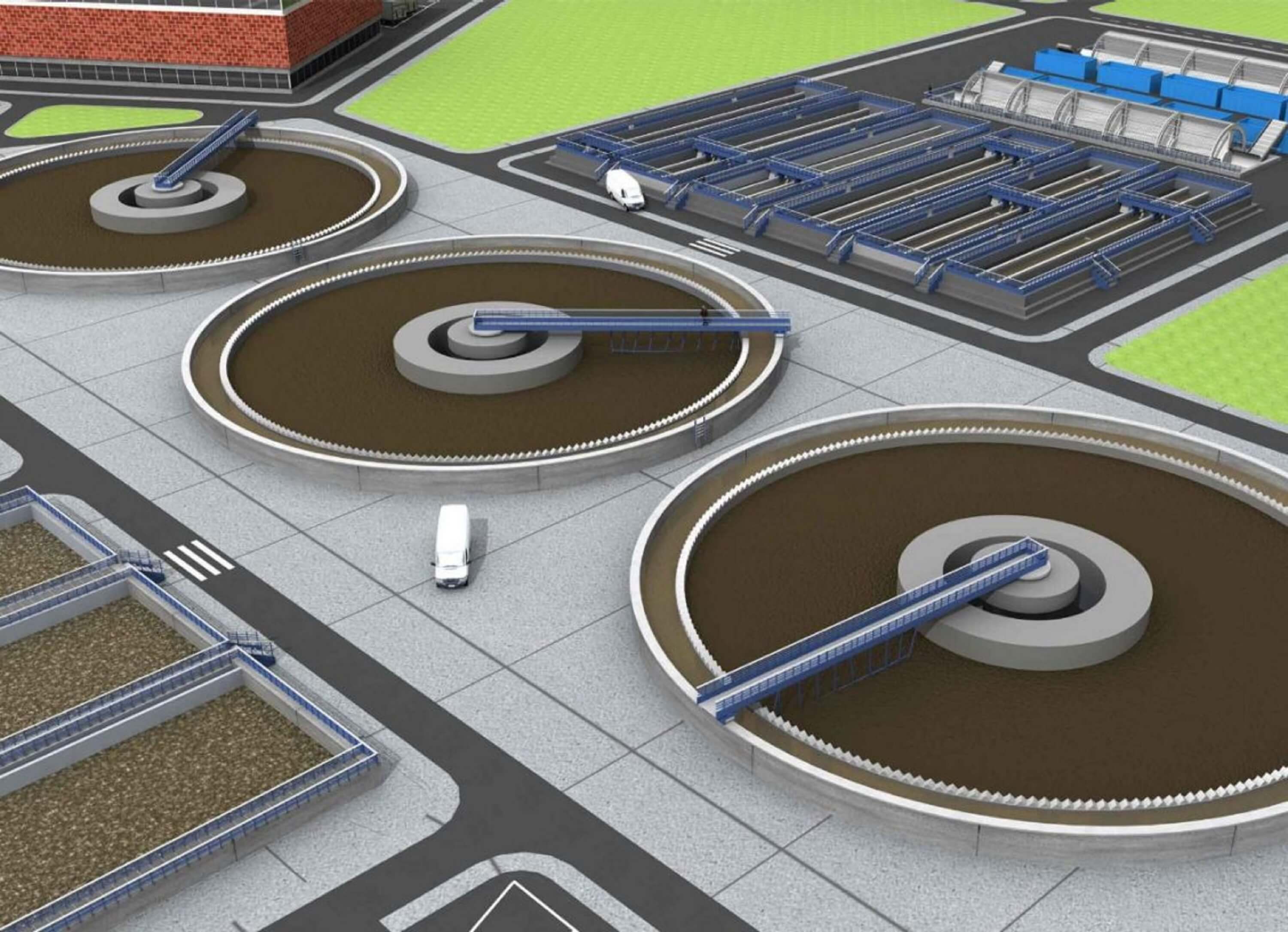 Primary sedimentation tanks Primary sedimentation tanks