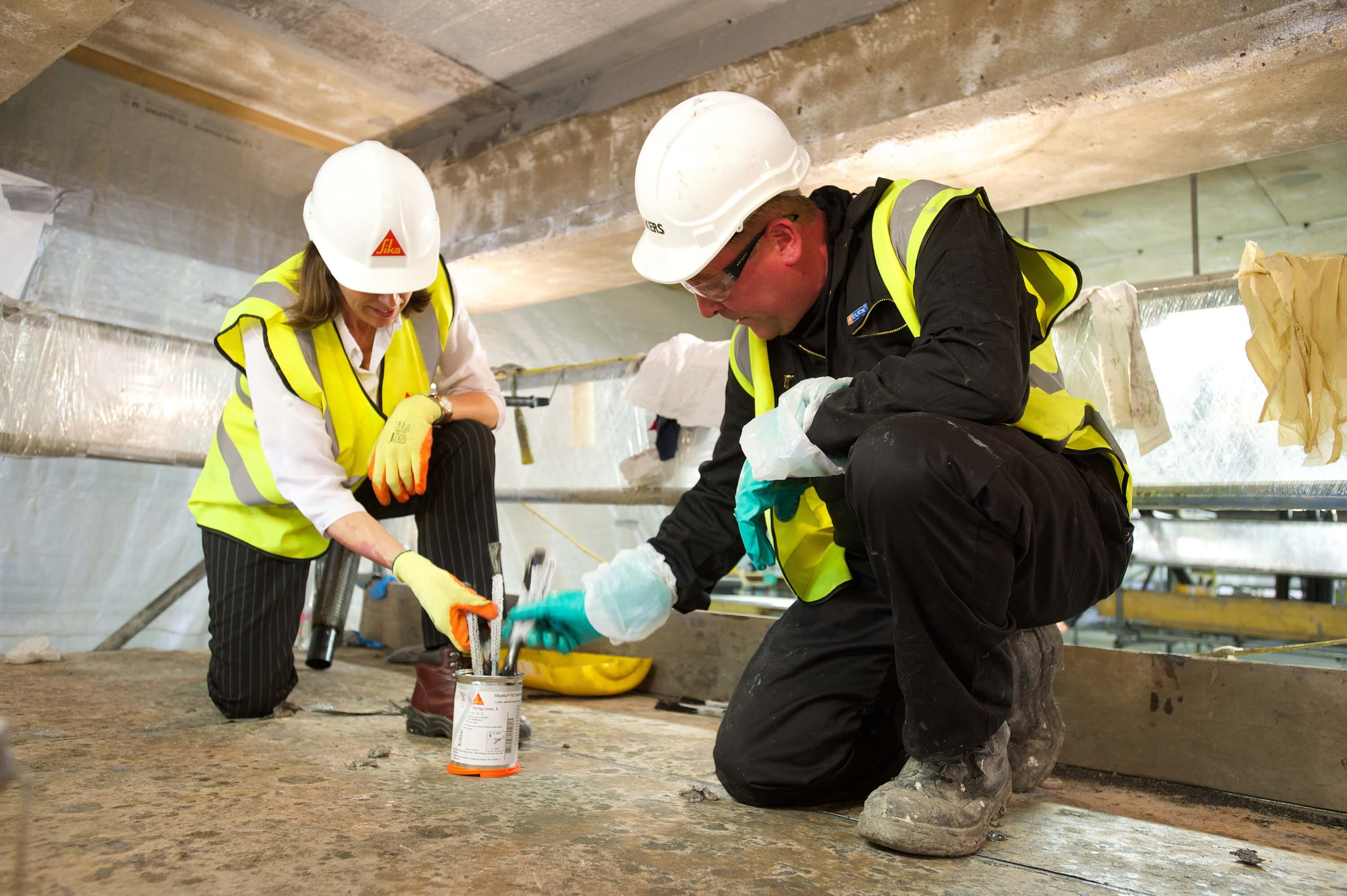testing for car park repairs