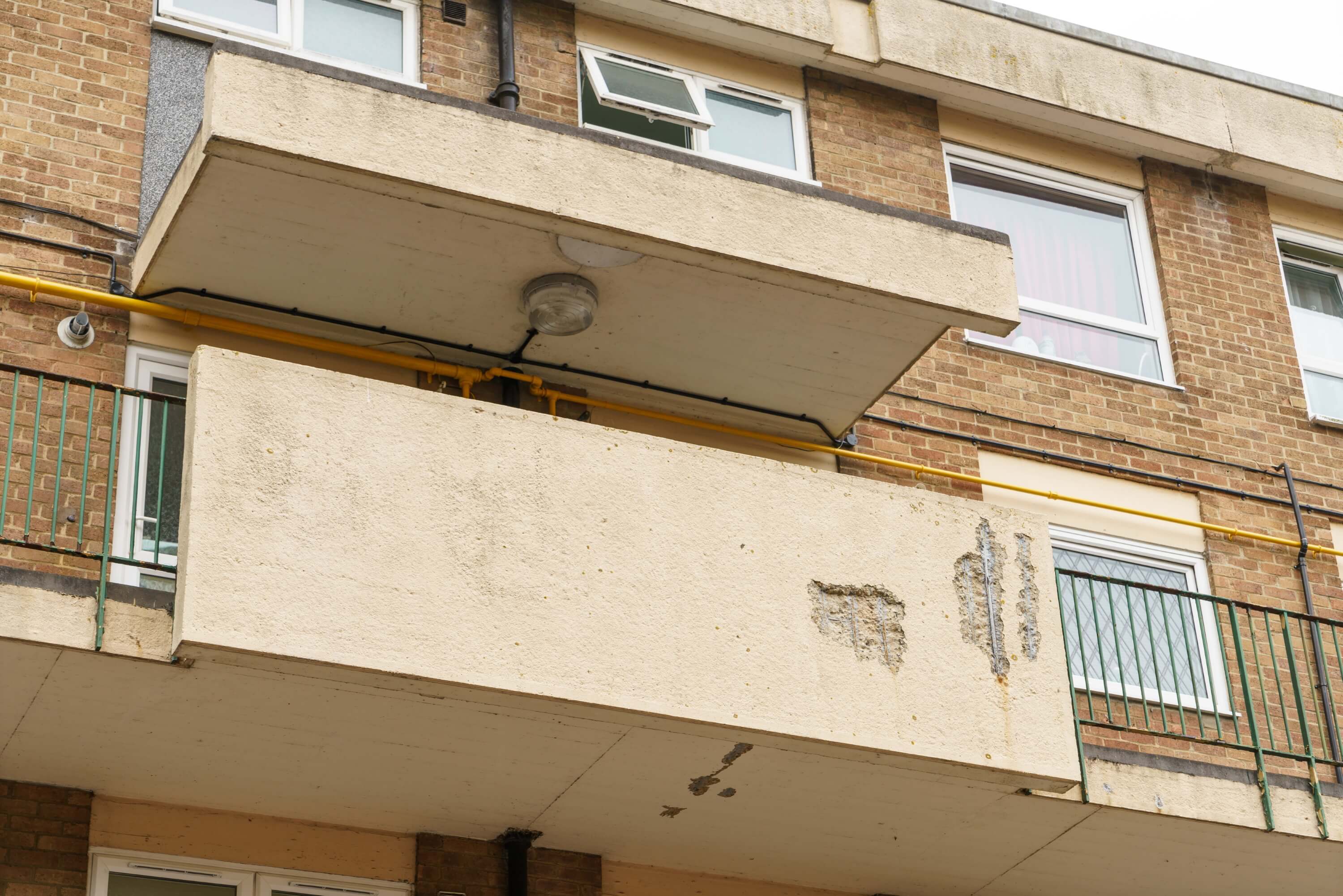 Corrosion to a property
