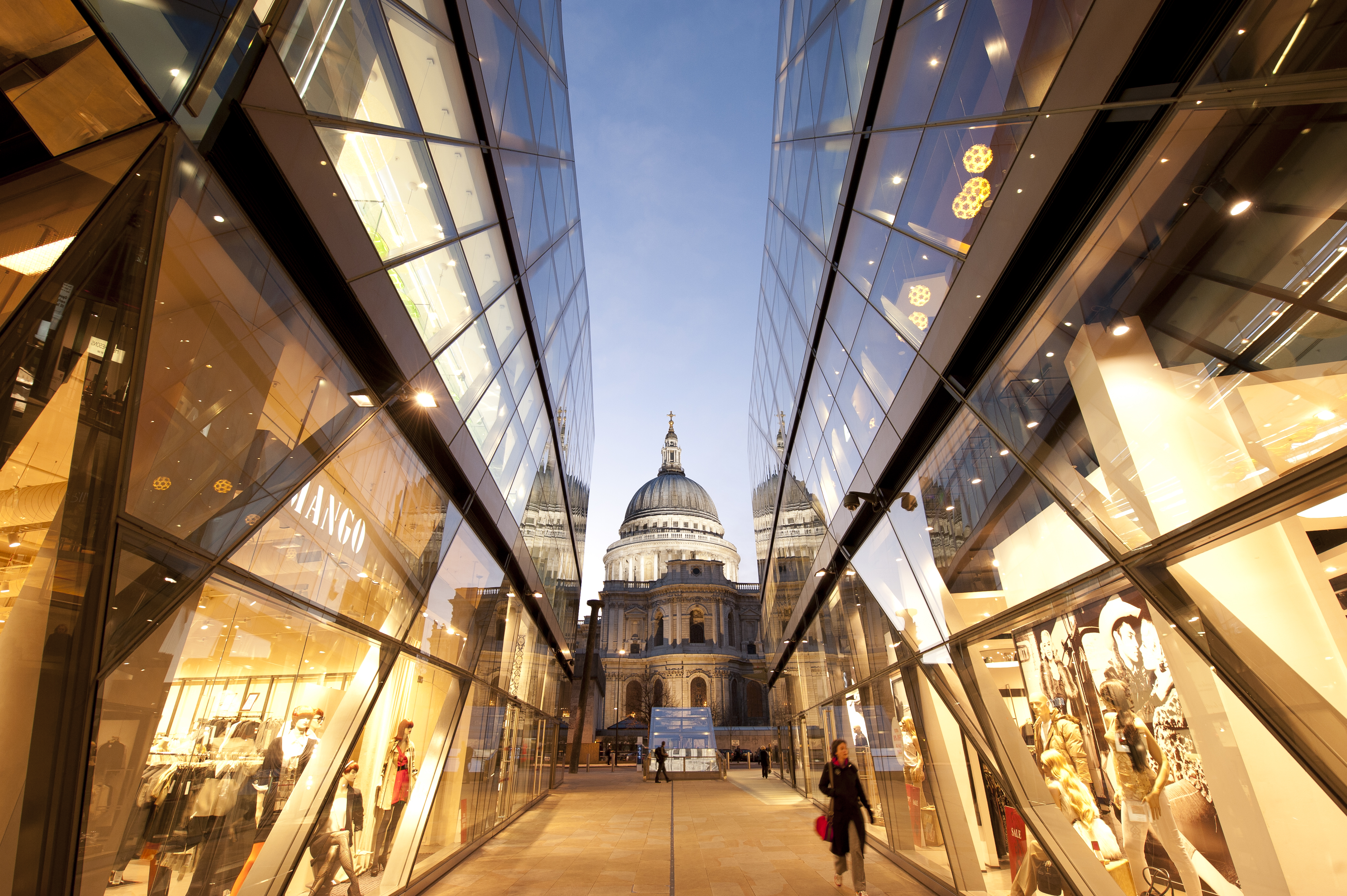 Facade glass St Pauls